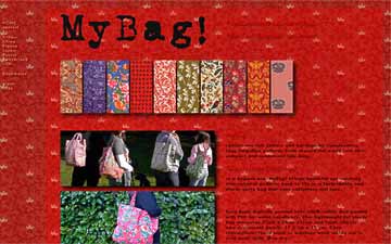 Website built for My Bag by Burri Design - Switzerland. Websites Dutch Delta Design.